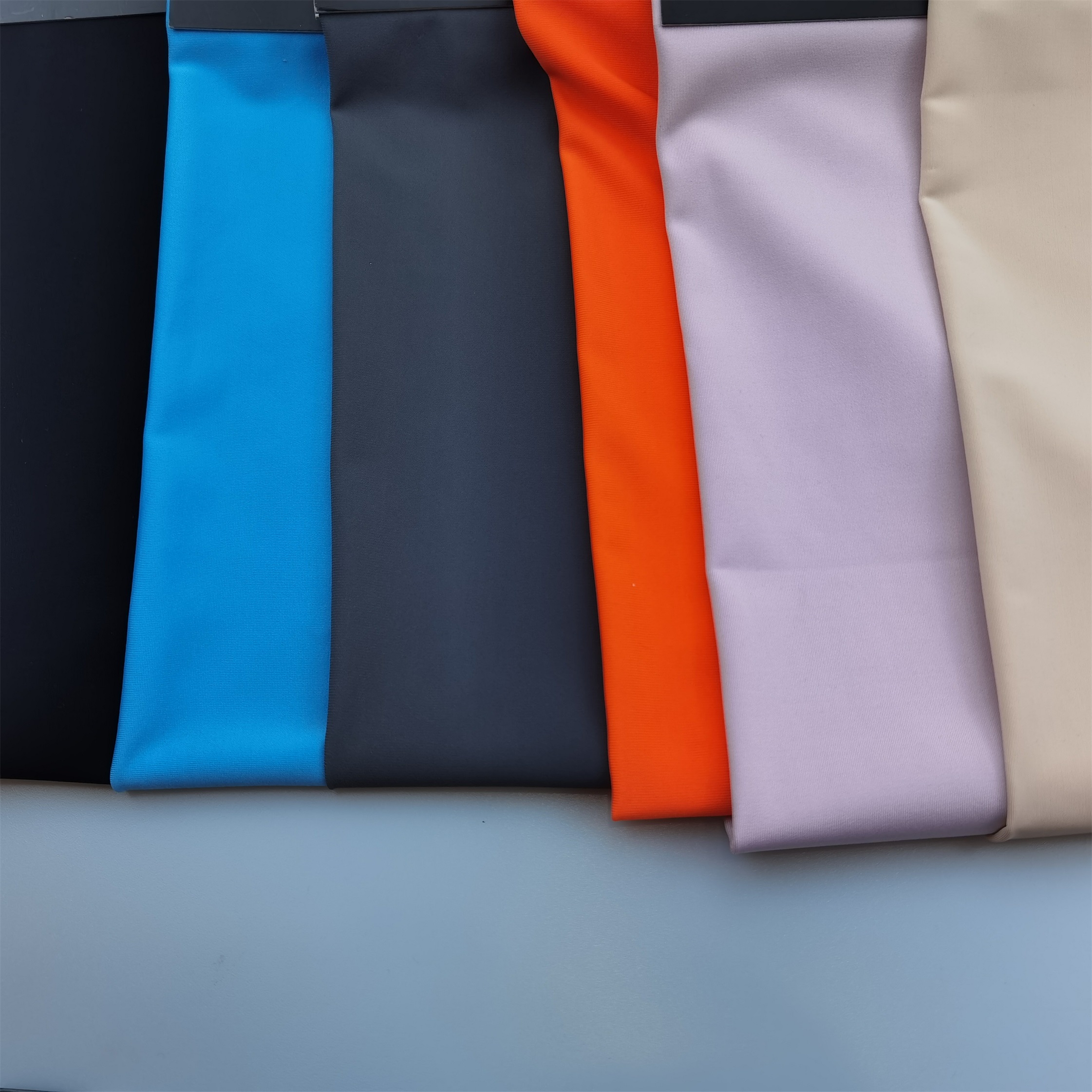 88 polyester 12 spandex knitted recycled sportswear fabrics