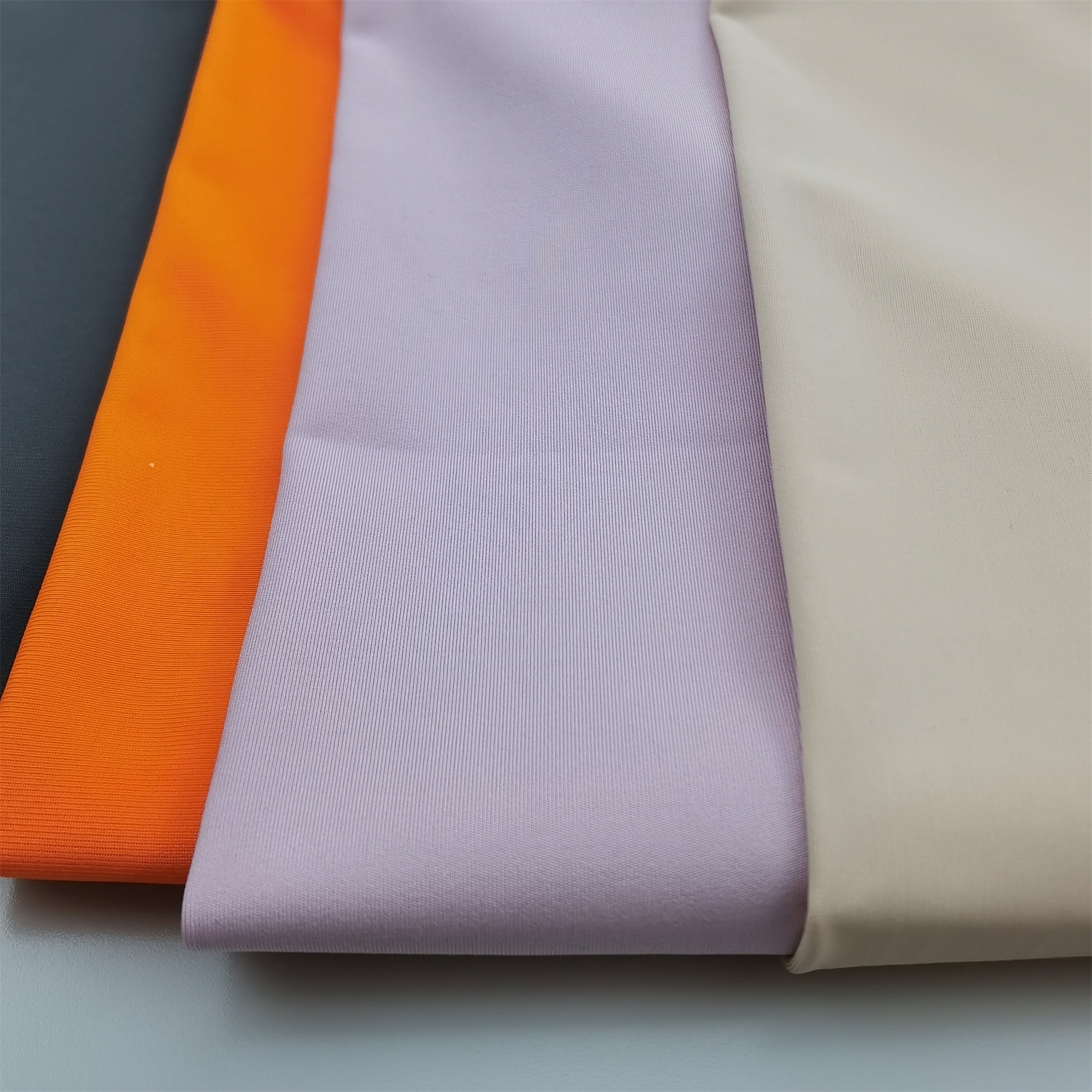 88 polyester 12 spandex knitted recycled sportswear fabrics
